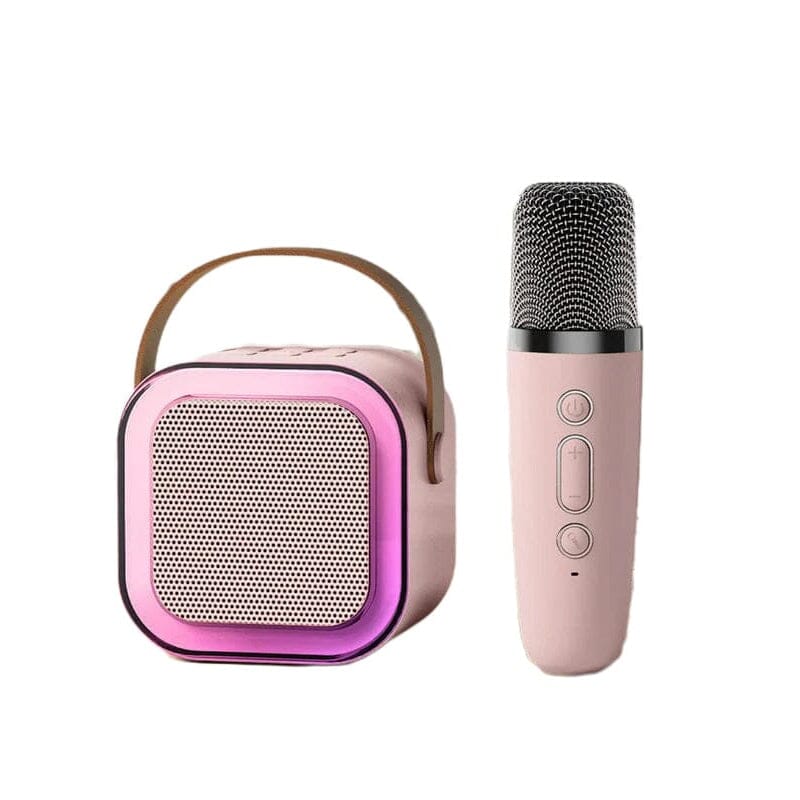 Brehn | Mini-Karaoke-Maschine für Kinder mit drahtlosen Mikrofonen
