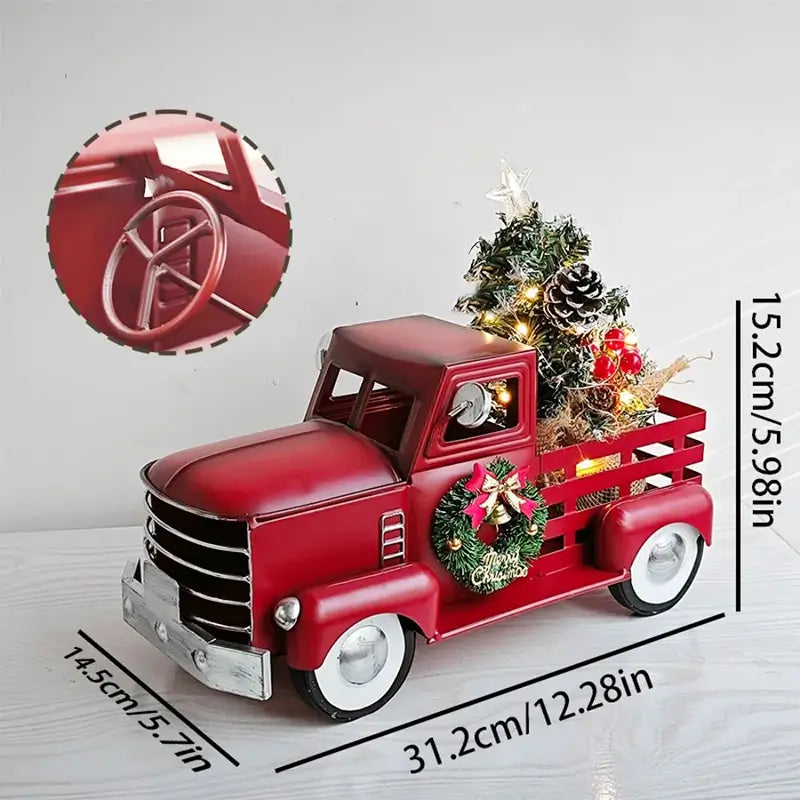 Brehn | Weihnachts Lkw mit funkelnden Lichtern