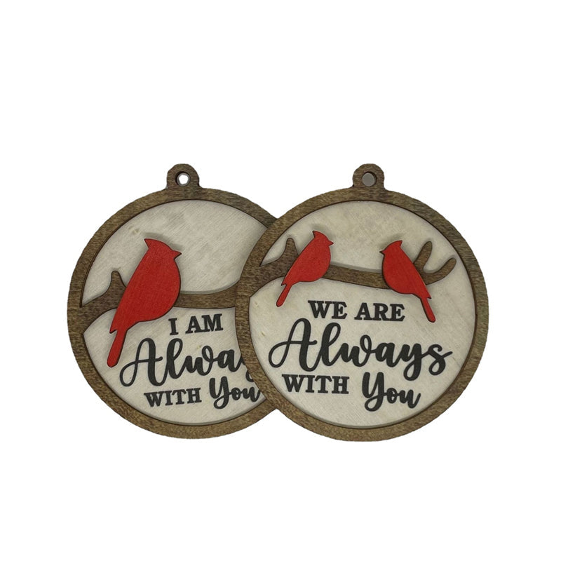 Brehn | Cardinal Vogel Holz Weihnachten Ornament
