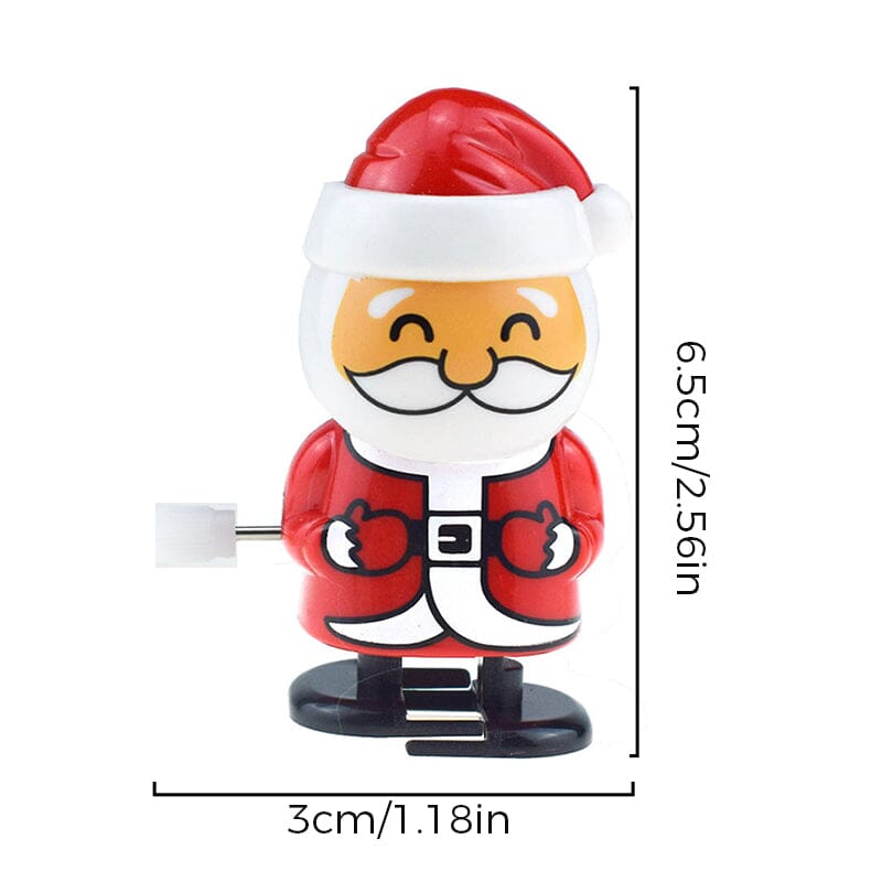 Brehn | 🎅Weihnachts-Wickelspielzeug, Nikolausstiefel-Geschenke, sortierte hüpfende gehende Aufziehspielzeuge