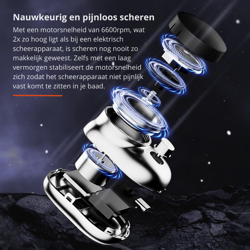 Brehn | PocketShave | Der kleine Rasierer, der perfekt in Ihre Tasche oder Ihren Beutel passt!