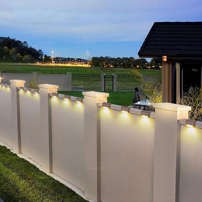 Outdoor wasserdichte Treppen Solarlichter (4 PCS) | Brehn