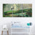 Bezauberter Wald Reh-Canvas Wandkunst Gemälde 3 Teile