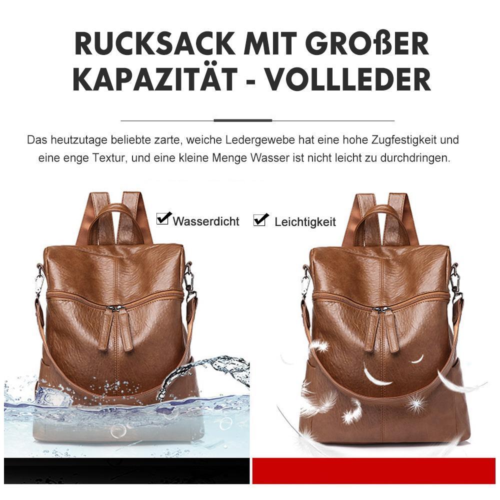Brehn | Rucksack mit großer Kapazität - Vollleder