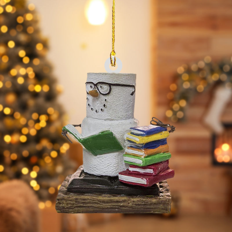 Brehn | Lustige Schneemann Weihnachtsbaum Anhänger