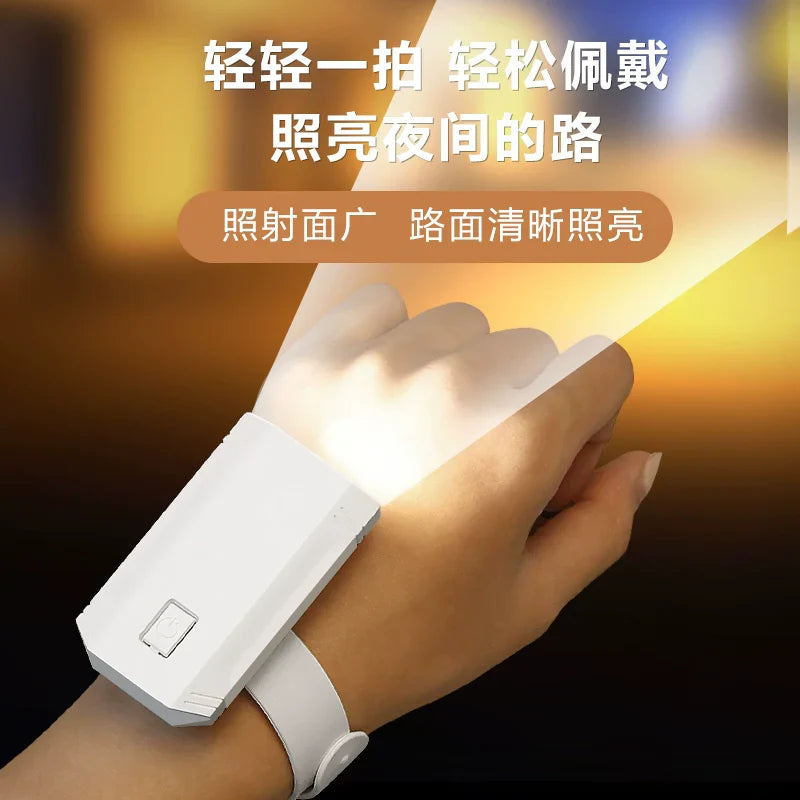 Brehn | Tragbare Handgelenk-Lampe USB Mini Schreibtischlampe für das Lesen im Wohnheim und nachts
