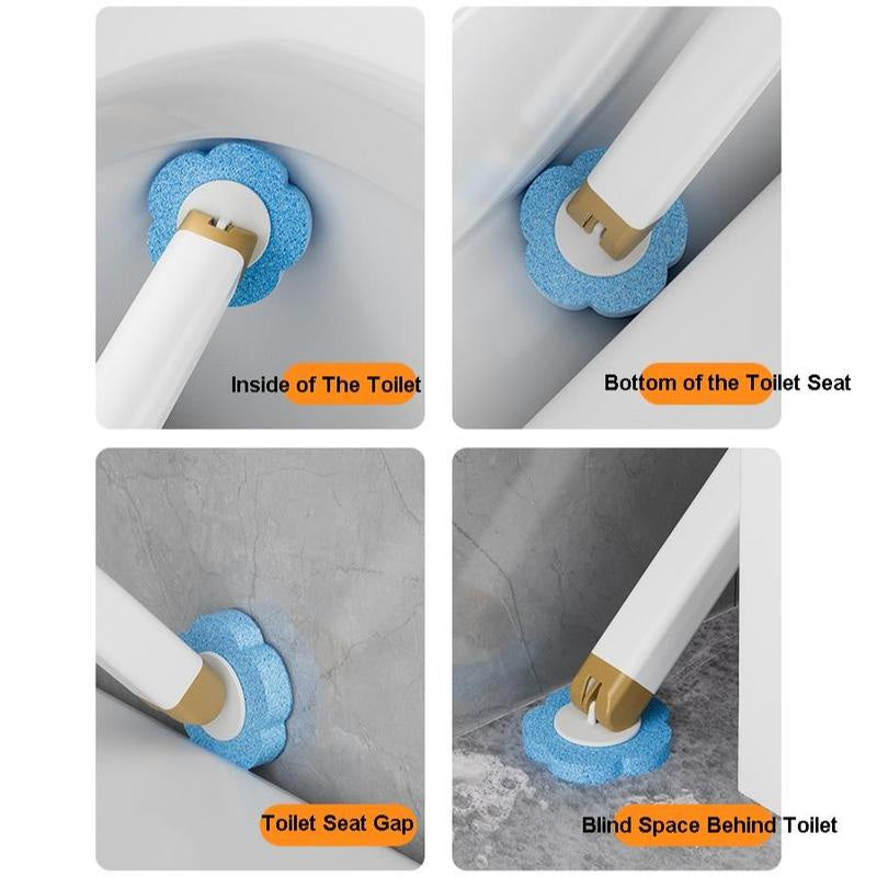 Brehn | Wandmontiertes WC-Bürsten-Set
