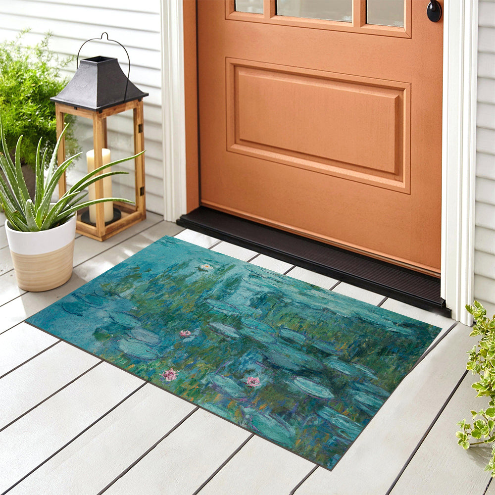 Brehn | Monet Wasserlilie PVC Eingangsmatte