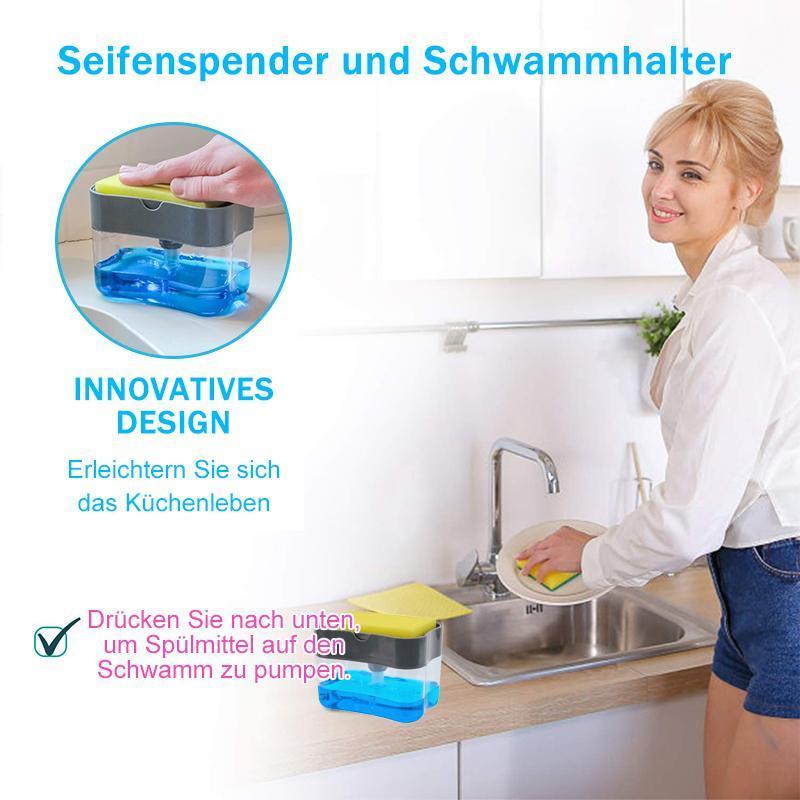 Seifenspender und Schwammhalter | Brehn