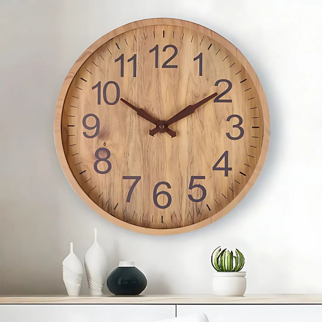 Brehn | Große Wanduhr Wohnzimmer