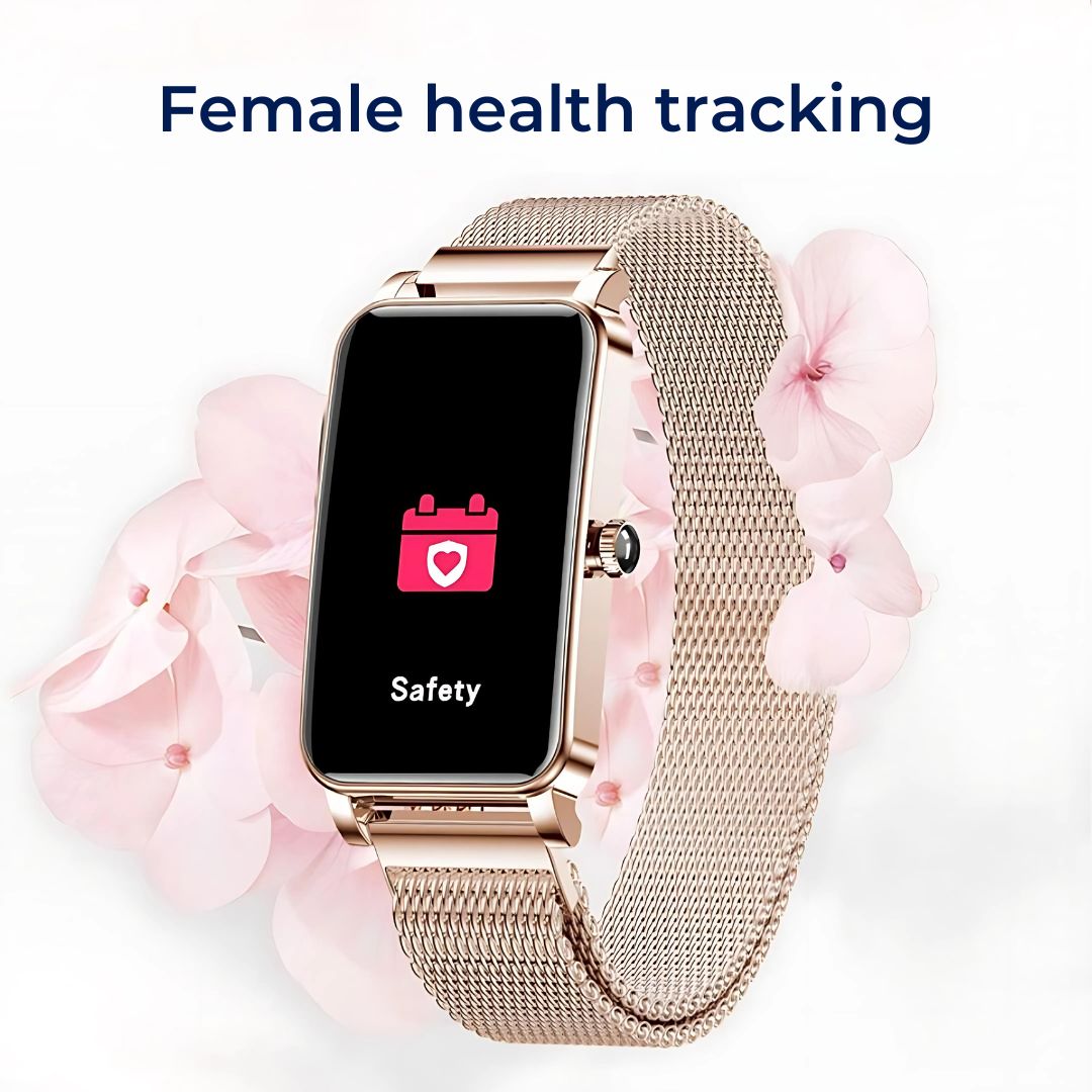 Elegante Smartwatch für den Alltag | Gesundheitsüberwachung - Langlebiges Design - Nahtlose ganztägige Konnektivität Brehn