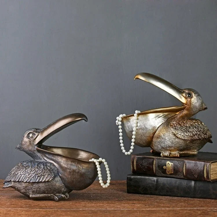PelicanStyle Organizer – Dekorative Aufbewahrungsfigur für Schlüssel und Zubehör | Brehn