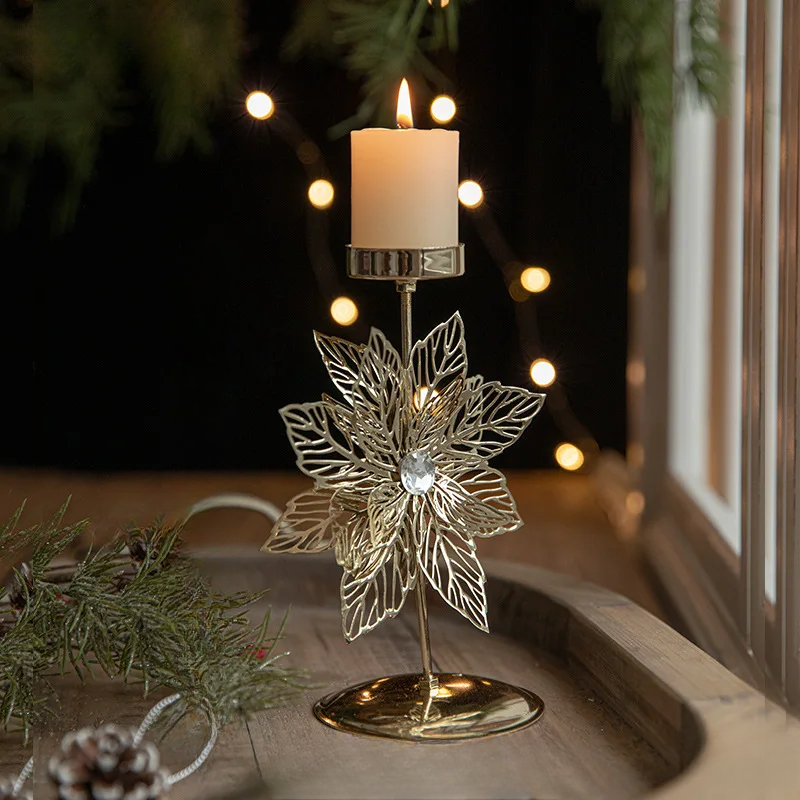 Weihnachtliche Kerzenhalter - Stern- und Tannenbaum-Design für festliche Dekoration | Brehn