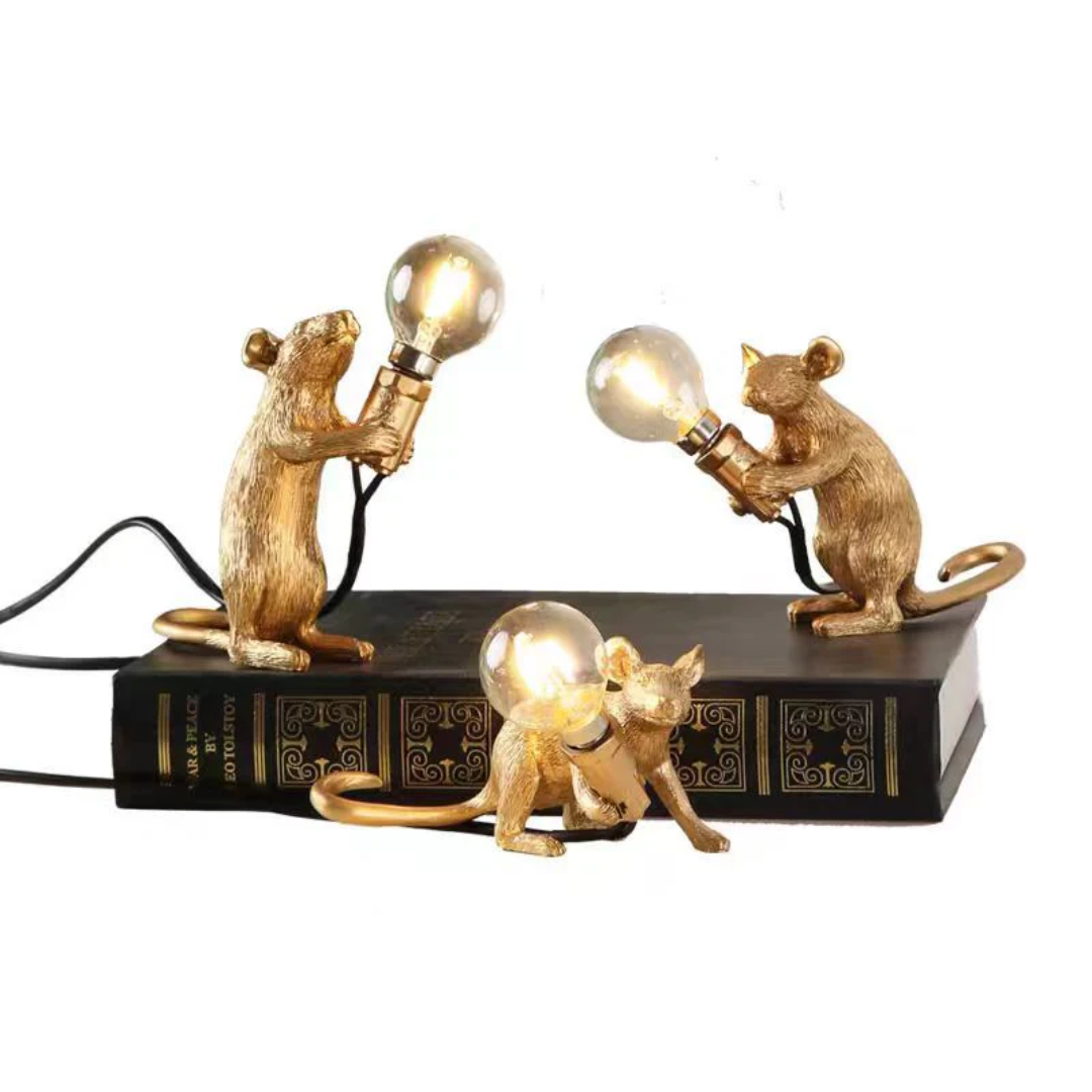 Brehn | Moderne Maus LED Tischlampe