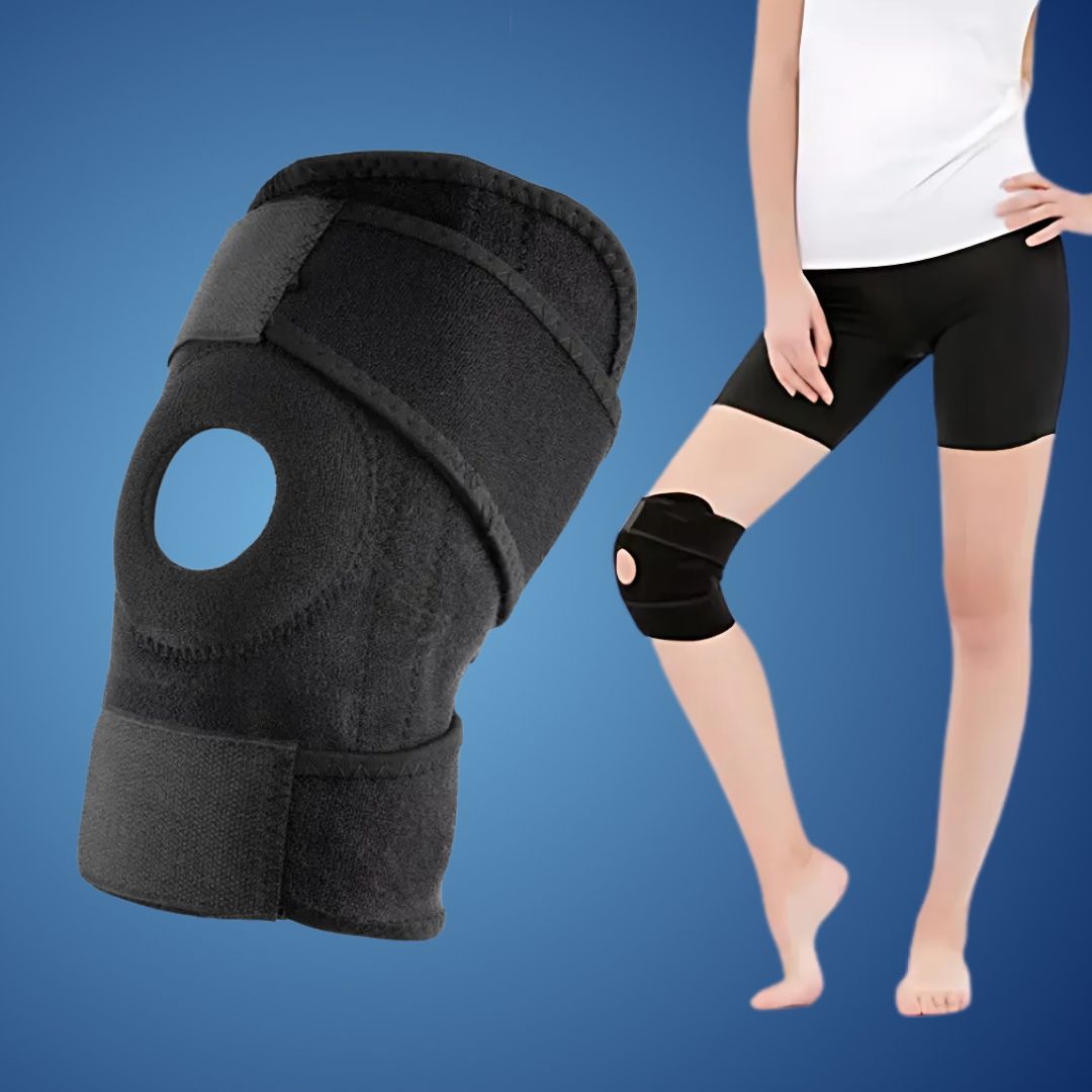 ProFlex Kniebandage mit verstellbarem Druck | zur Schmerzlinderung - Verletzungsrehabilitation - Arthritis und Sports Stabilität Brehn