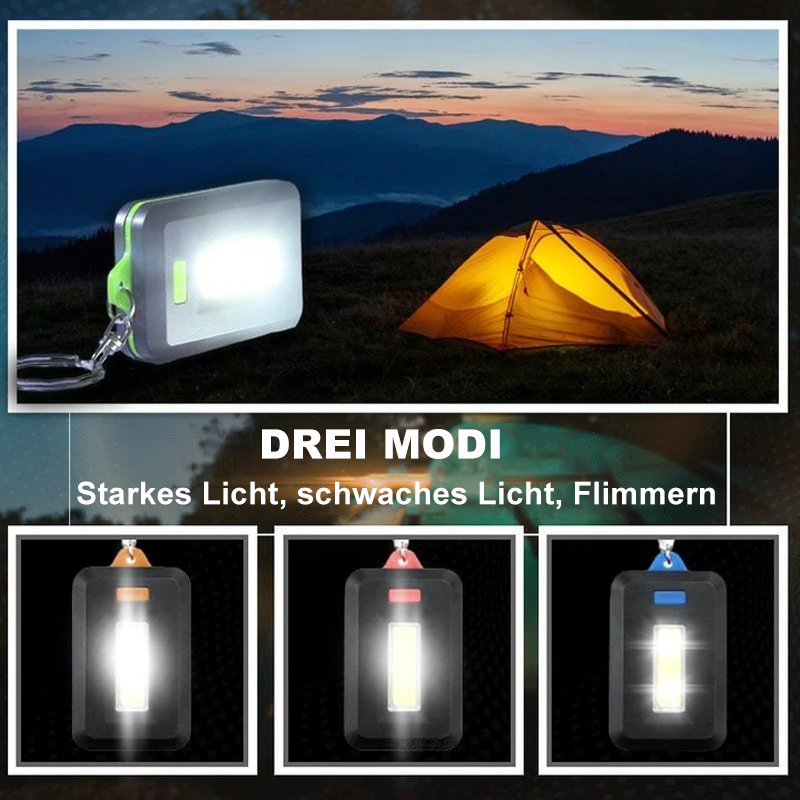Mini-LED-Taschenlampe Schlüsselanhänger | Brehn