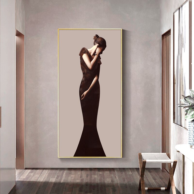 Luxuriöse Figurenwandkunst - Leinwand Wandkunst Gemälde