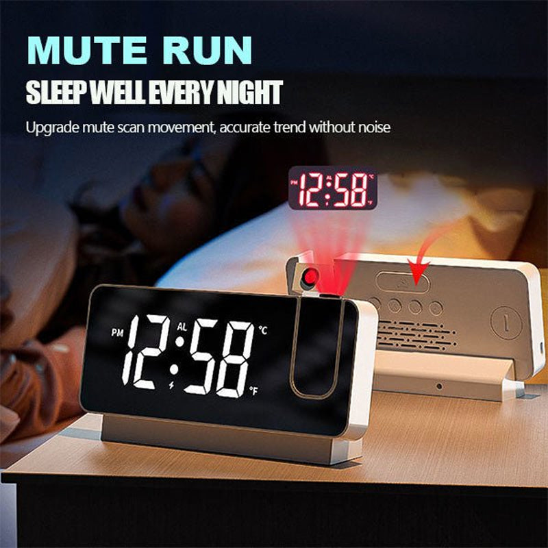 Smart Digital Projection Clock | Brehn