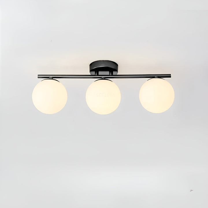 LED-Deckenleuchte aus Glas – Nordisches Design | Für Wohnzimmer & Schlafzimmer | Brehn