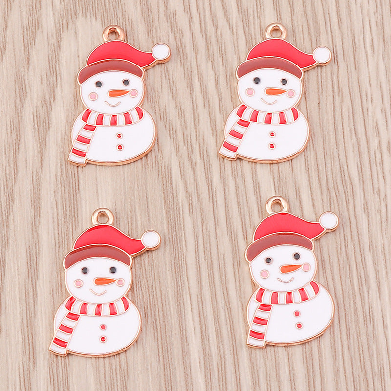 Brehn | Weihnachts-Schneemann-Schneeflocke-Dekorationsanhänger