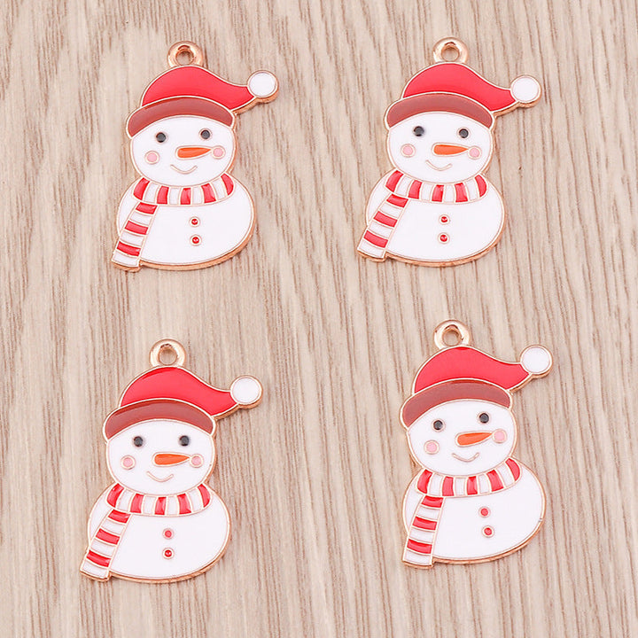 Brehn | Weihnachts-Schneemann-Schneeflocke-Dekorationsanhänger