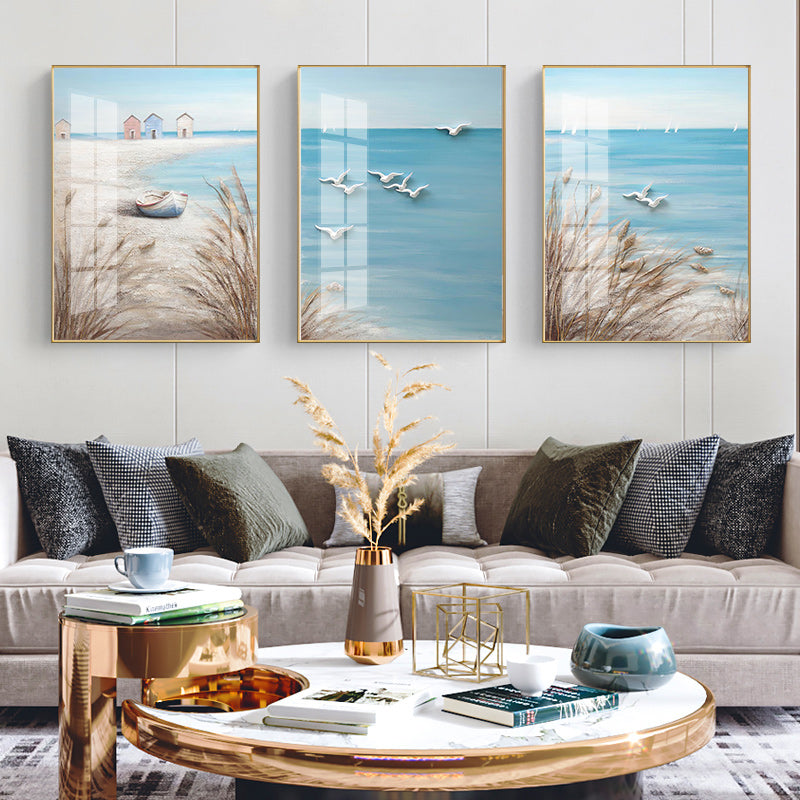 Skandinavische Naturlandschaft auf Leinwand