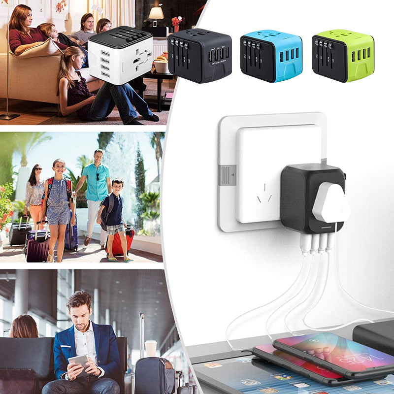 Brehn | Universeller Smart-Reiseadapter Spannungswandler