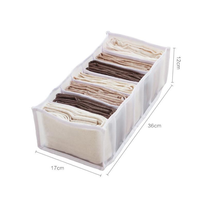 7 Gitter Kleiderschrank Kleidung Netzteiler Organizer | Brehn