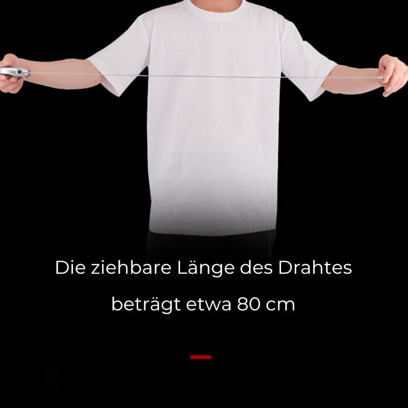 Tragbares diebstahlsicheres teleskopisches Drahtschloss | Brehn