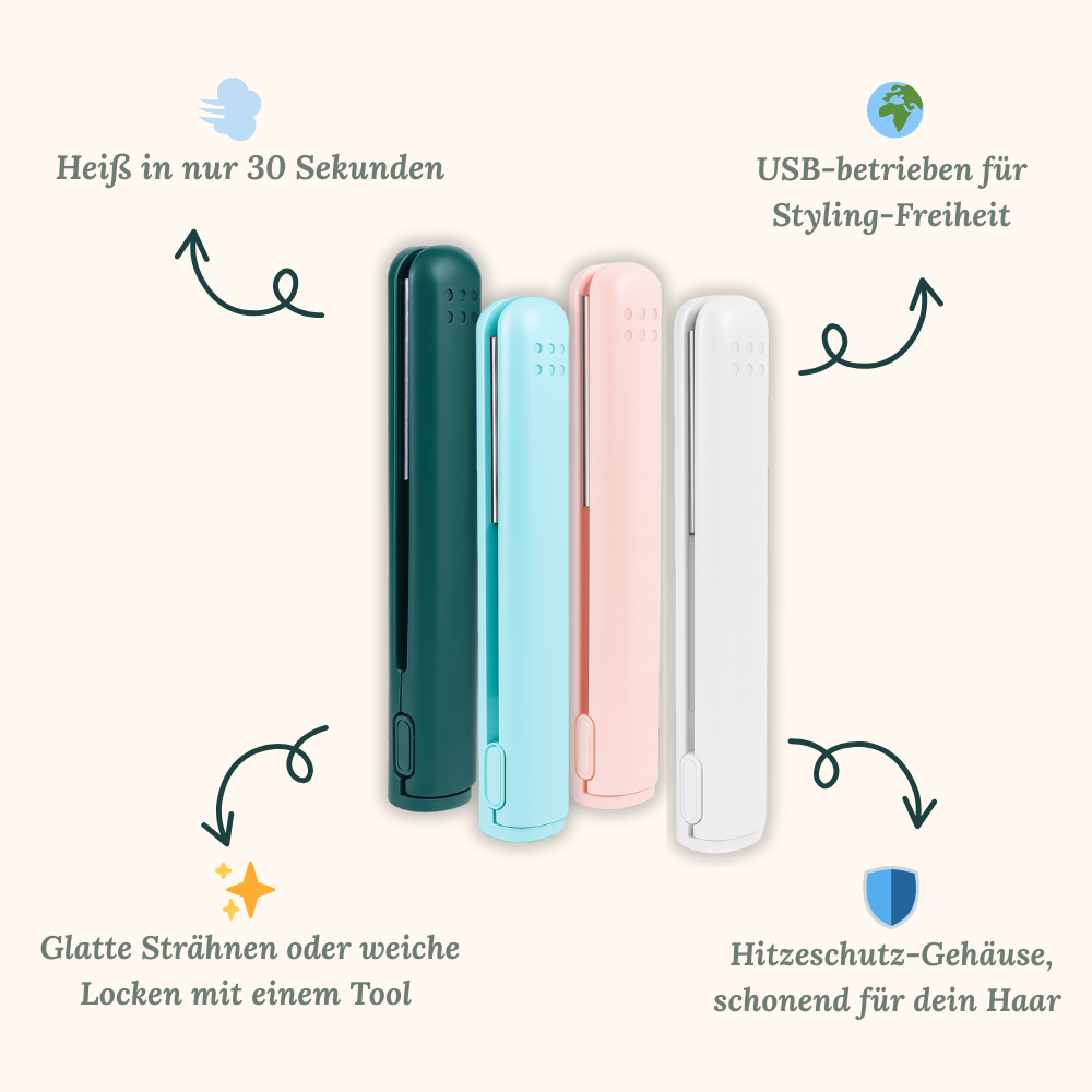 Brehn | StyleMeister Mini — Deine Geheimwaffe für makellose Styles jederzeit und überall