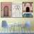Schöne architektonische Design-Canvas Wandkunst Gemälde 3 Teile