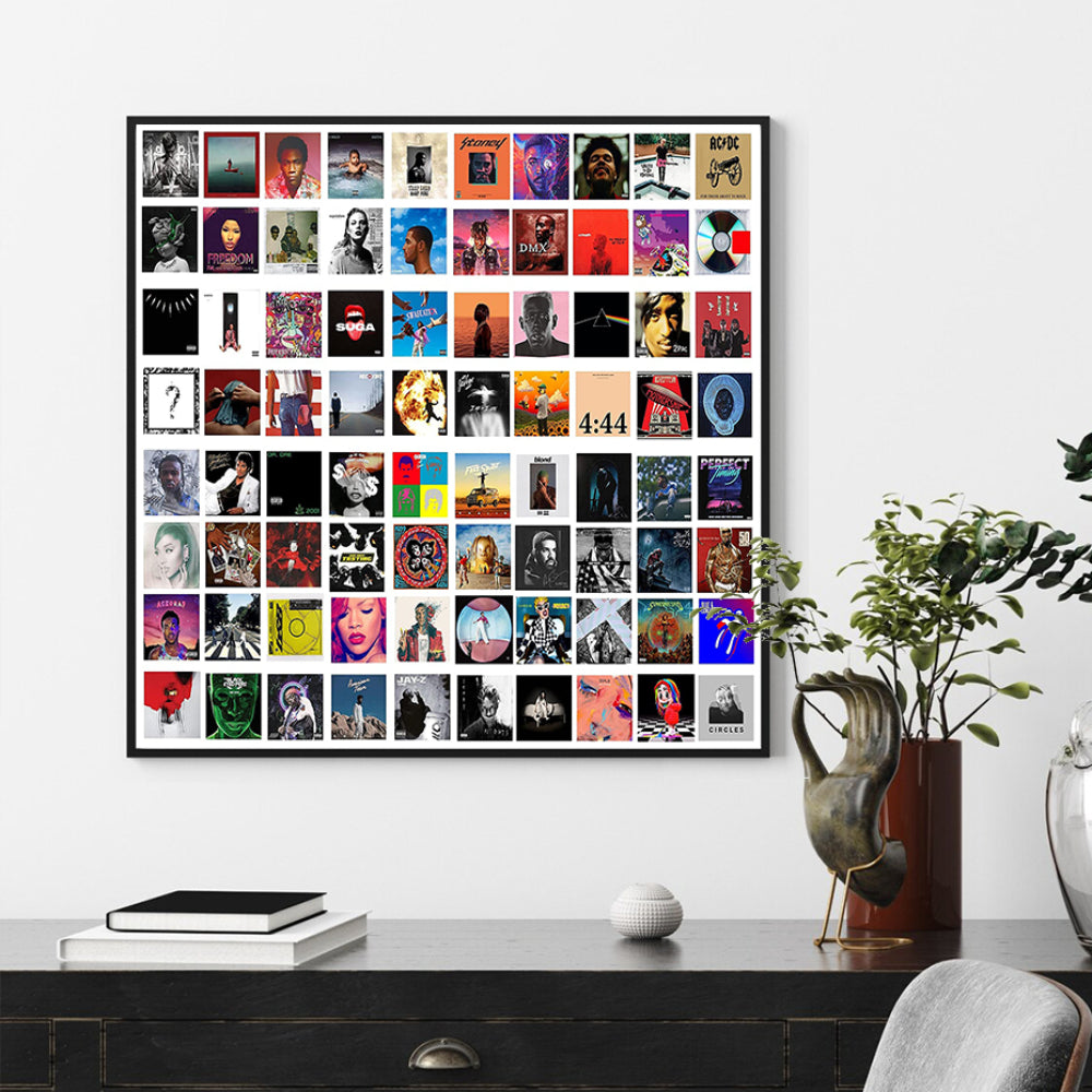 Berühmte Figuren Ausstellung Moderne Poster Leinwand