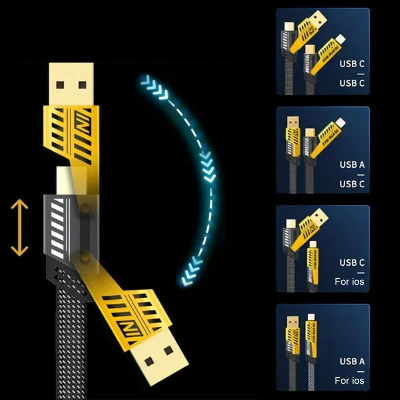 4 in 1 PD 65W Schnelllade-Kabel | Brehn