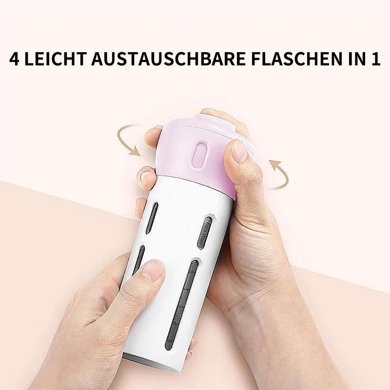 4-in-1 Reisespender für Lotion, Shampoo, Gel usw. | Brehn