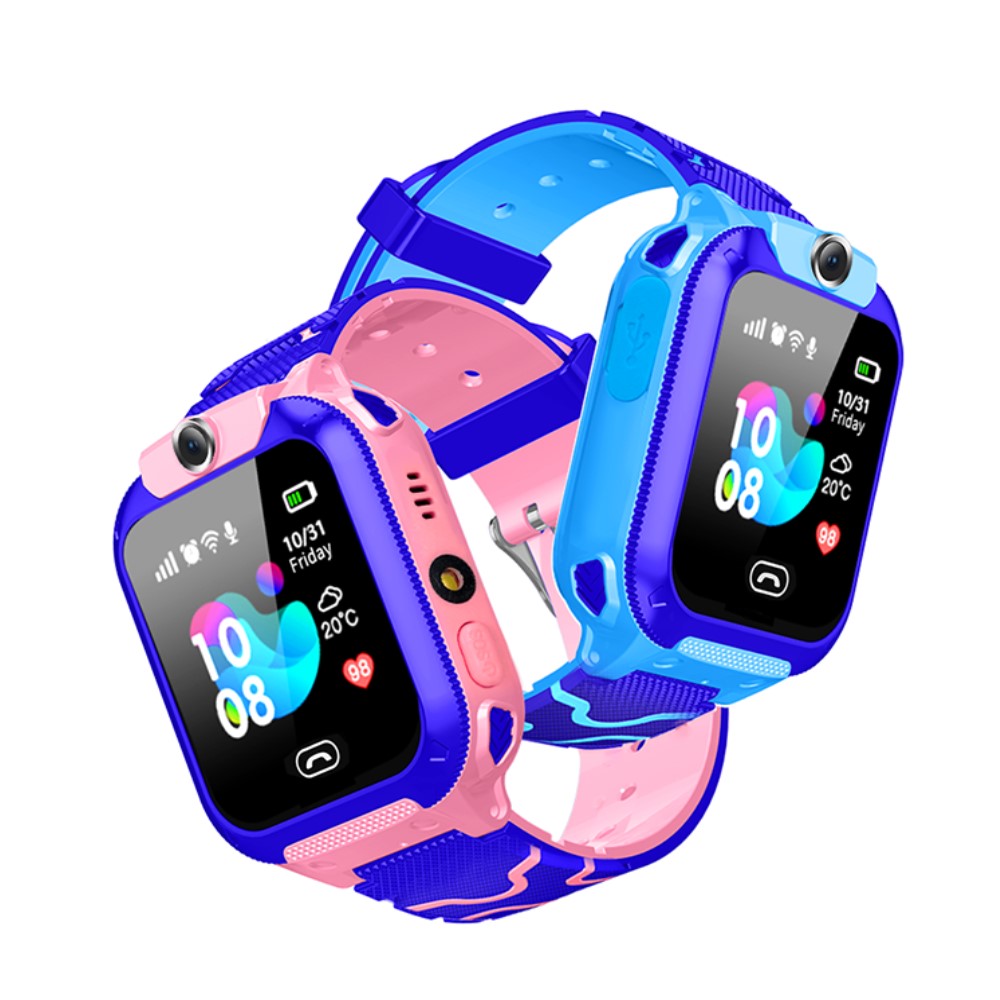 Brehn | Kinder-Smartwatch mit GPS, Kamera, Telefonanrufen und SOS-Taste