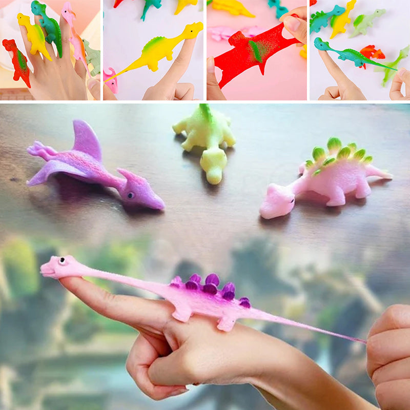 Slingshot Dinosaurier Spielzeuge (Farben zufällig) | Brehn