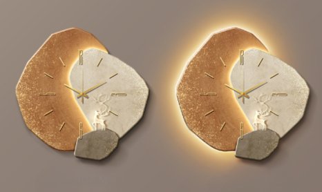 Brehn | Minimalistische Wanduhr im skandinavischen Design - NordiqTime