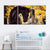Freundschaft zwischen einem Mädchen und einem Pferd - Leinwand Wandkunst Malerei 3 Teile