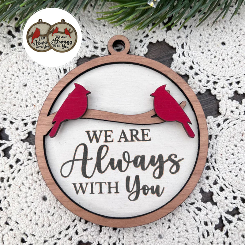 Brehn | Cardinal Vogel Holz Weihnachten Ornament