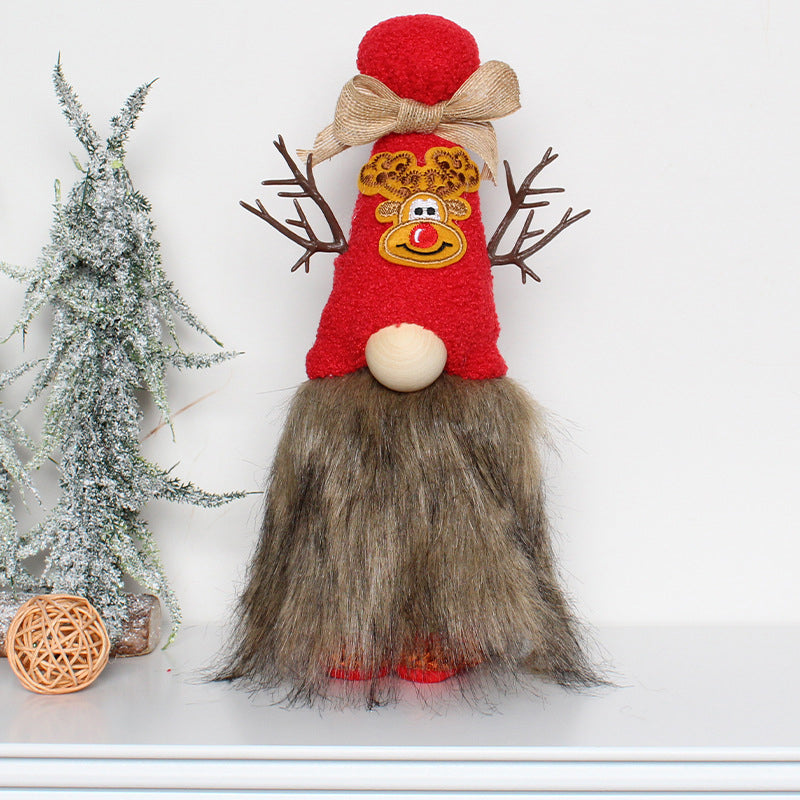 Brehn | Weihnachts Gesichtslose Puppen Gnome Dekorationen