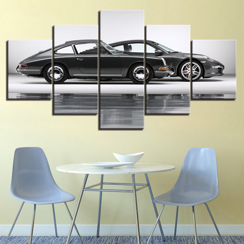 Klassische Autos-Canvas Wandkunstgemälde