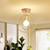 Brehn | Moderne ringförmige Deckenlampe Gold