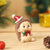 Brehn | Handgefertigte Tier-Weihnachtsmann-Ornamente