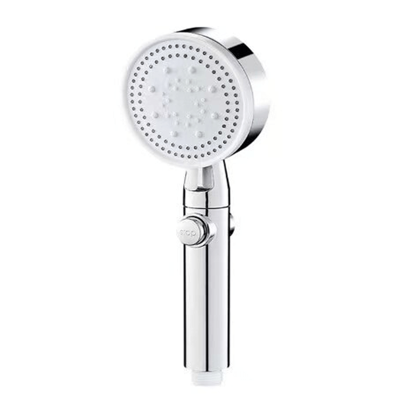 FlowControl Duschkopf mit 5 Einstellungen und Druckknopf | Brehn