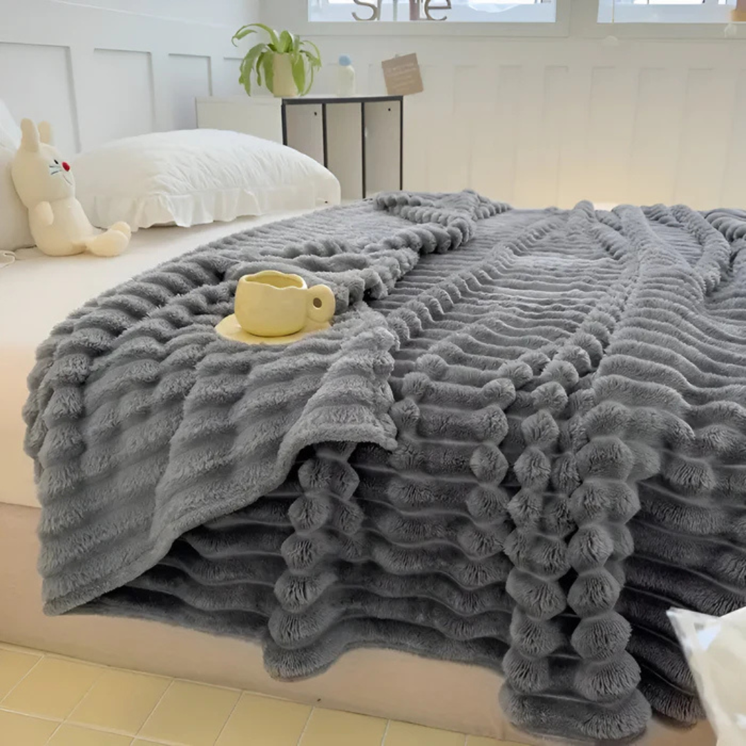 Brehn | Luxuriöse warme Fleece-Decke für den Winter