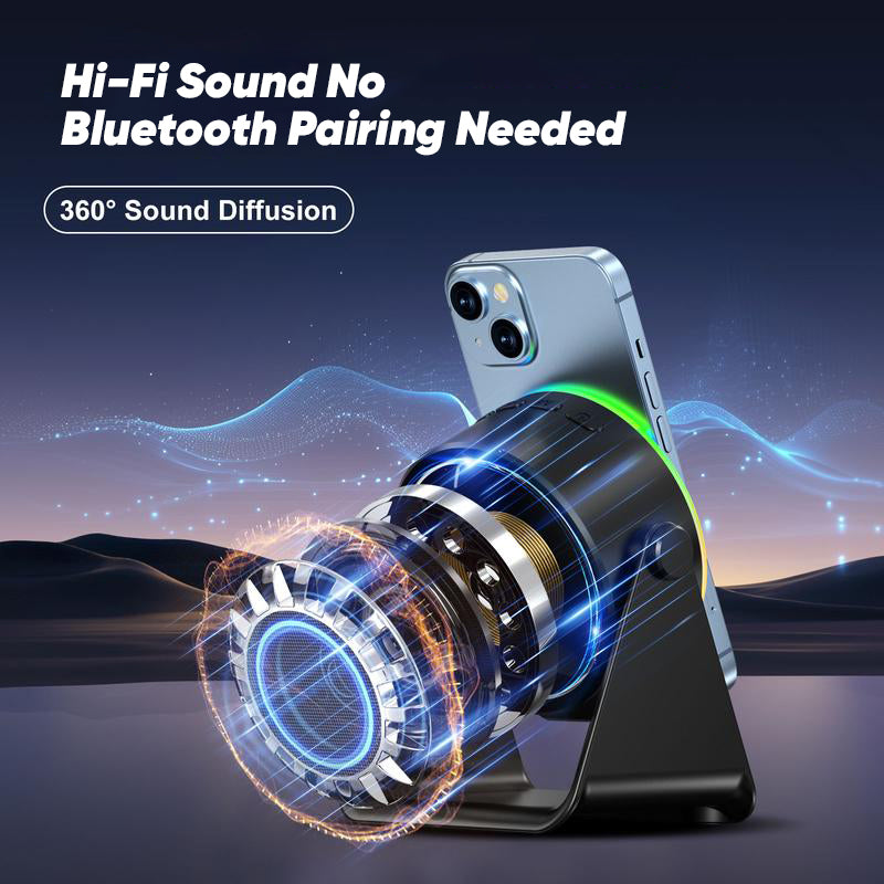 Brehn | 4-In-1 360° Drehbarer Bluetooth Lautsprecherständer