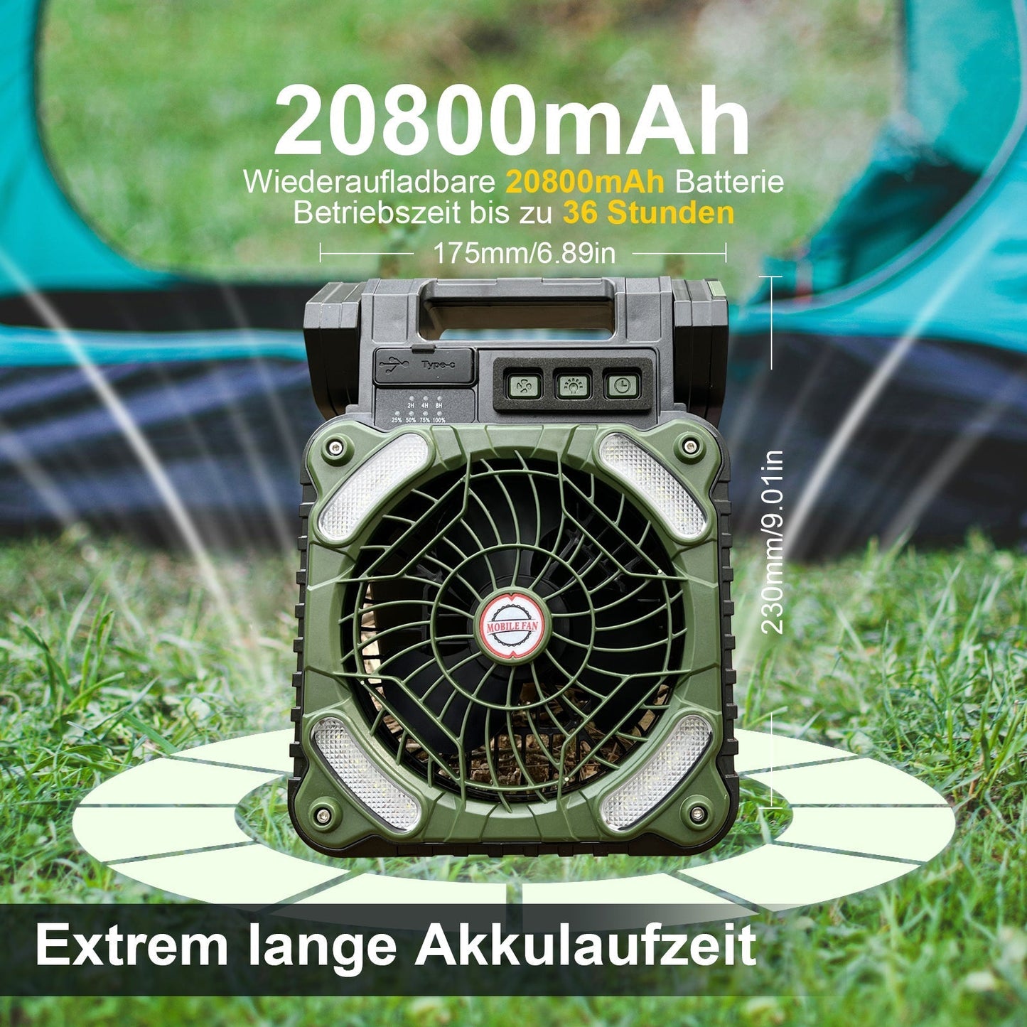 SolarWhirl™ Camp Cool Companion | Brehn
