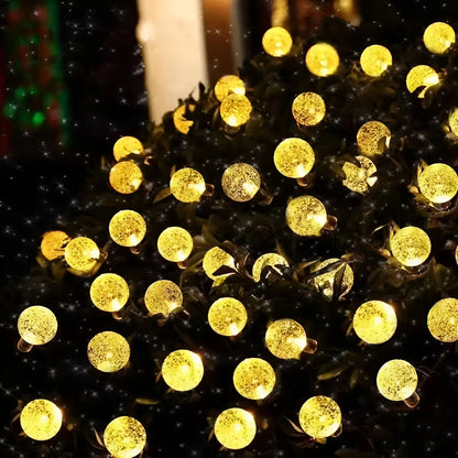 LumeGlobe – Solar Rissglas Gartenlichter