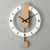 Brehn | Elegante große Uhr für das Wohnzimmer