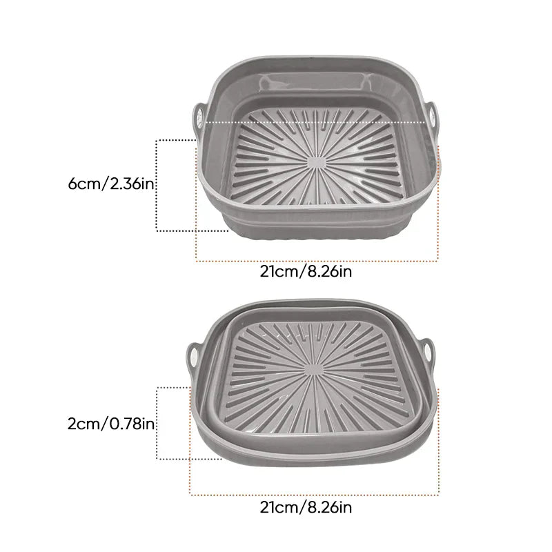 Air Fryer Silikon Grillpfanne Wiederverwendbare Backform | Brehn